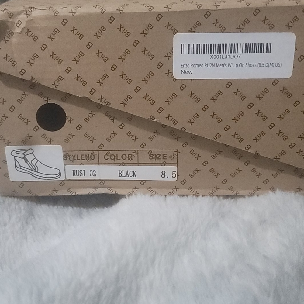 Brix black 8.5 boots